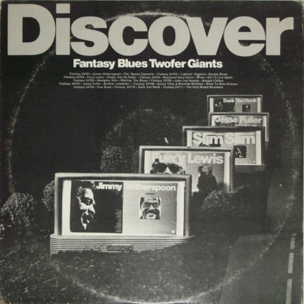 Various : Fantasy Blues Twofer Giants (2xLP, Comp)