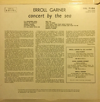 Erroll Garner : Concert By The Sea (LP, Album, RE)