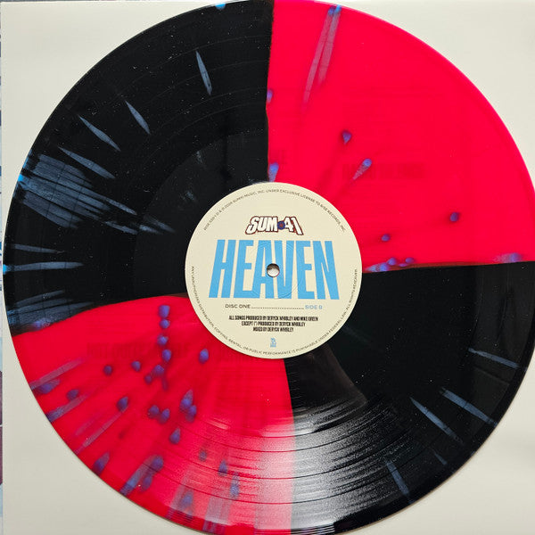 Sum 41 : Heaven :x: Hell (2xLP, Album, Ltd, Red)