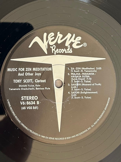 Tony Scott (2) : Music For Zen Meditation And Other Joys (LP, RE, Gat)