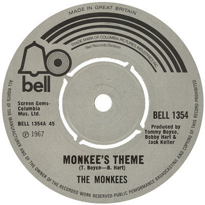 The Monkees : Monkee's Theme / I'm A Believer (7", Single)