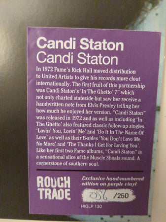 Candi Staton : Candi Staton (LP, Album, Ltd, Num, RE, RP, Pur)