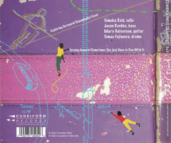 Tomeka Reid Quartet : 3+3 (CD, Album)