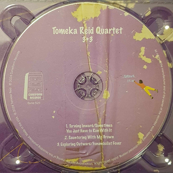 Tomeka Reid Quartet : 3+3 (CD, Album)