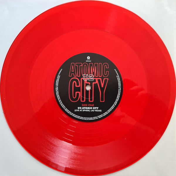 U2 : Atomic City (10", RSD, Single, Ltd, Red)