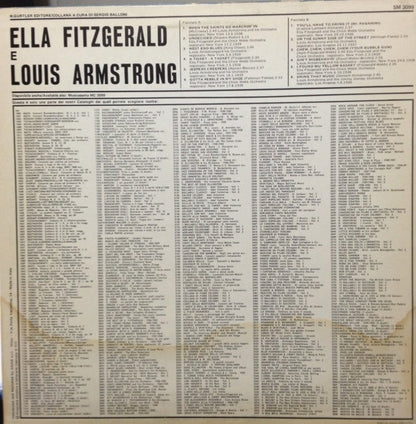 Ella Fitzgerald E Louis Armstrong : Ella Fitzgerald E Louis Armstrong (LP, Comp, RE)