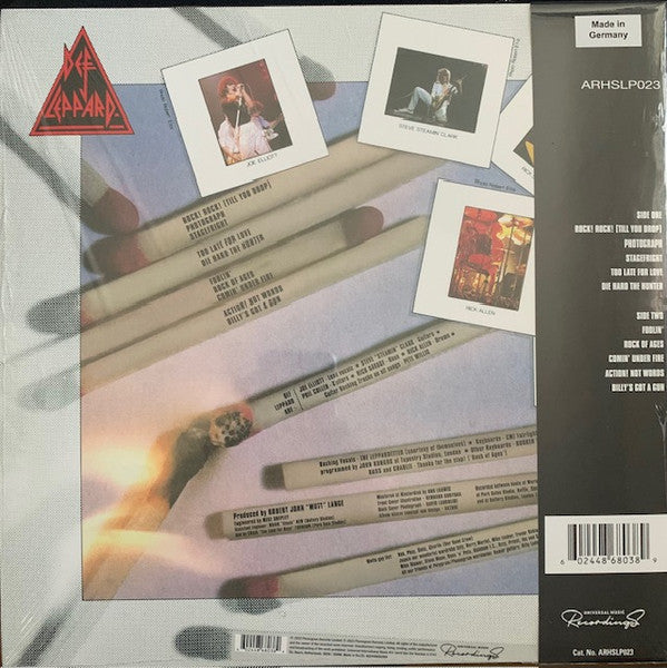 Def Leppard : Pyromania (LP, Album, RE, RM)