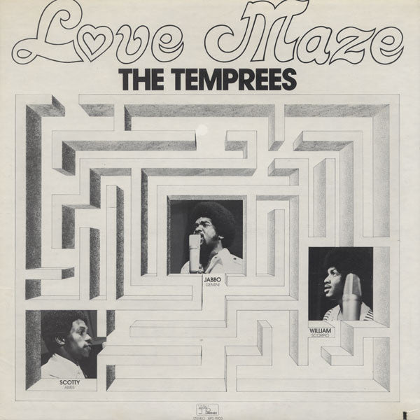 The Temprees : Love Maze (LP, Album, Promo)