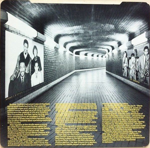 Booker T & The MG's Featuring The M.G.'s, Steve Cropper and The Mar-Keys : Time Is Tight - The Best Of Booker T (LP, Comp)