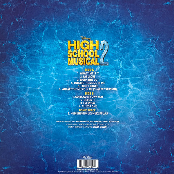 The High School Musical Cast : High School Musical 2 (Original Soundtrack) (LP, Album, RE, Blu)