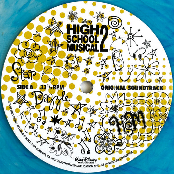 The High School Musical Cast : High School Musical 2 (Original Soundtrack) (LP, Album, RE, Blu)