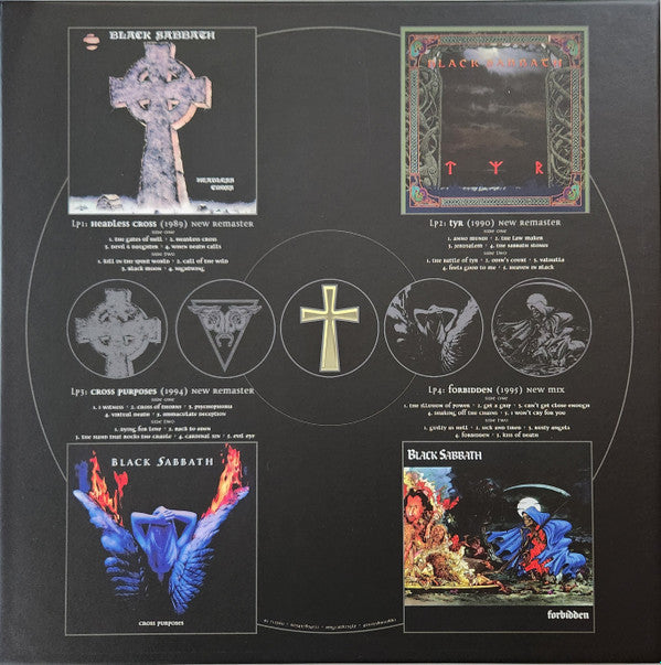Black Sabbath : Anno Domini 1989-1995 (LP, Album, RE, RM + LP, Album, RE, RM + LP, Album,)