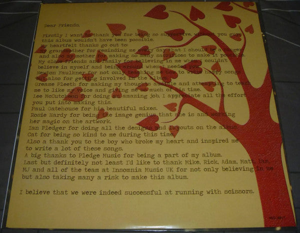 Janet Devlin : Running With Scissors (LP, Album)