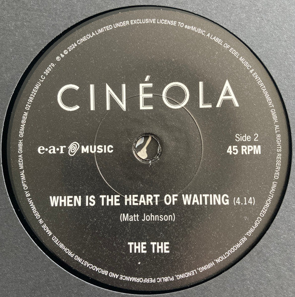 The The : Cognitive Dissident (7", Single, Ltd)