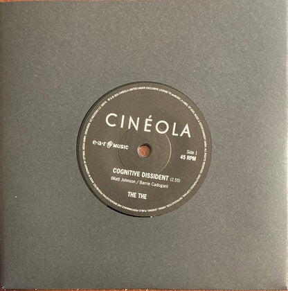 The The : Cognitive Dissident (7", Single, Ltd)