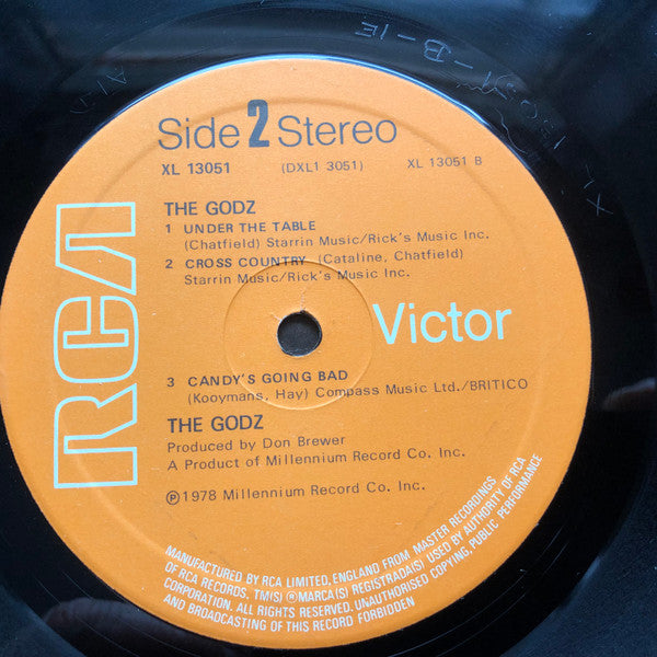 The Godz (2) : The Godz (LP, Album)