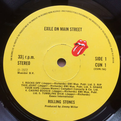 The Rolling Stones : Exile On Main St. (2xLP, Album, RE)