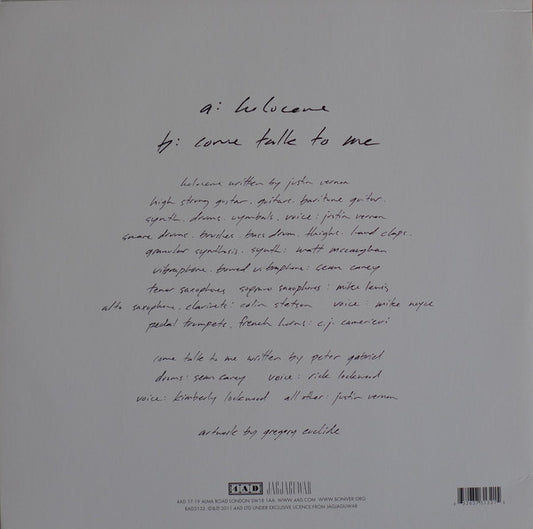 Bon Iver : Holocene (12", Single)