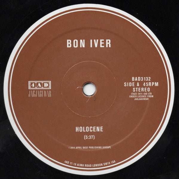 Bon Iver : Holocene (12", Single)