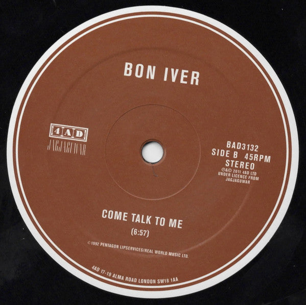 Bon Iver : Holocene (12", Single)
