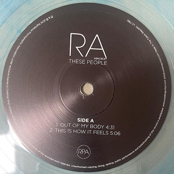 Richard Ashcroft : These People (2xLP, Album, Ltd, RE, Cle)