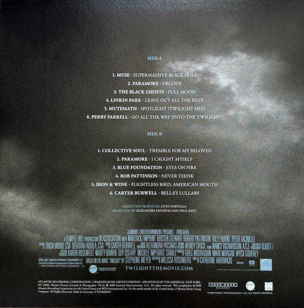 Various : Twilight (Original Motion Picture Soundtrack) (LP, Comp, RE, Mer)