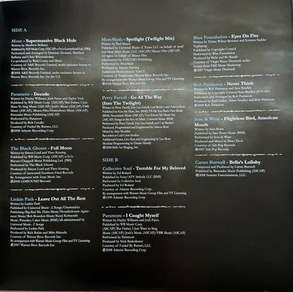 Various : Twilight (Original Motion Picture Soundtrack) (LP, Comp, RE, Mer)
