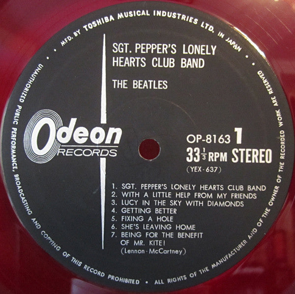 The Beatles = The Beatles : Sgt. Pepper's Lonely Hearts Club Band = サージェント・ペーパーズ・ロンリー・ハーツ・クラブ・バンド (LP, Album, Gat)