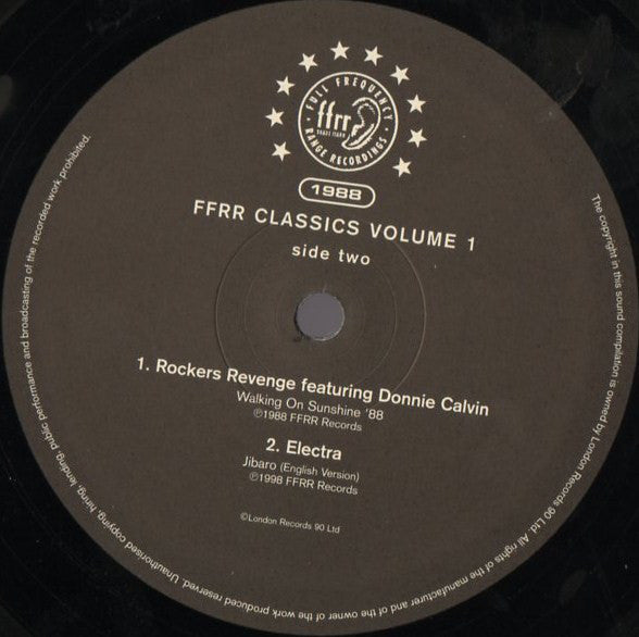 Various : FFRR Classics Volume 1 1988 (12", Num)