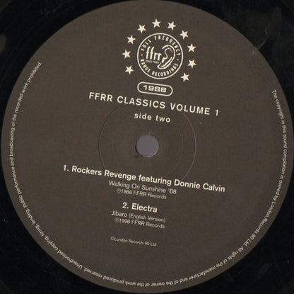 Various : FFRR Classics Volume 1 1988 (12", Num)