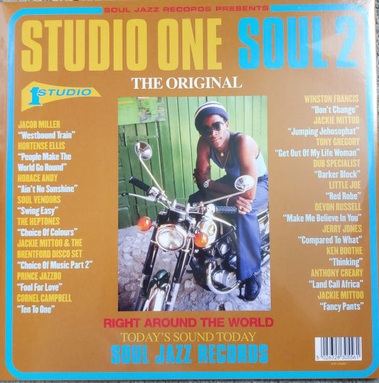 Various : Studio One Soul 2 (2xLP, Comp, Ltd, RE, Yel)
