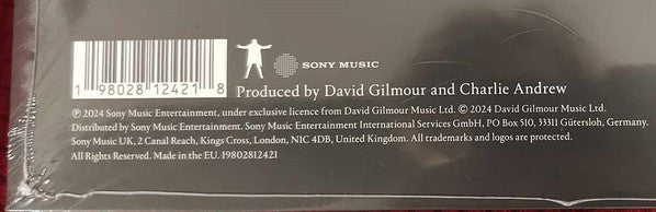 David Gilmour : Luck And Strange (LP, Album, Sea)