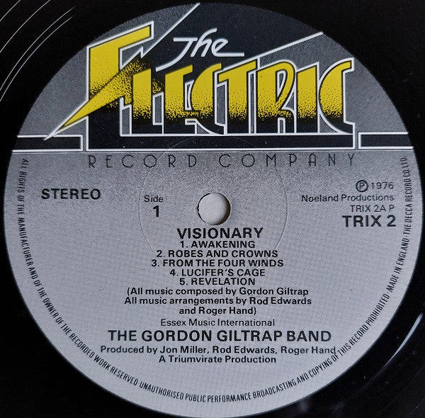 Gordon Giltrap : Visionary (LP, Album)