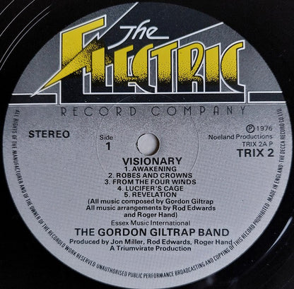 Gordon Giltrap : Visionary (LP, Album)