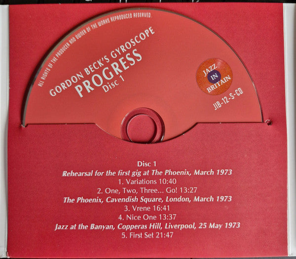 Gyroscope (3) : Progress (3xCD, Ltd)