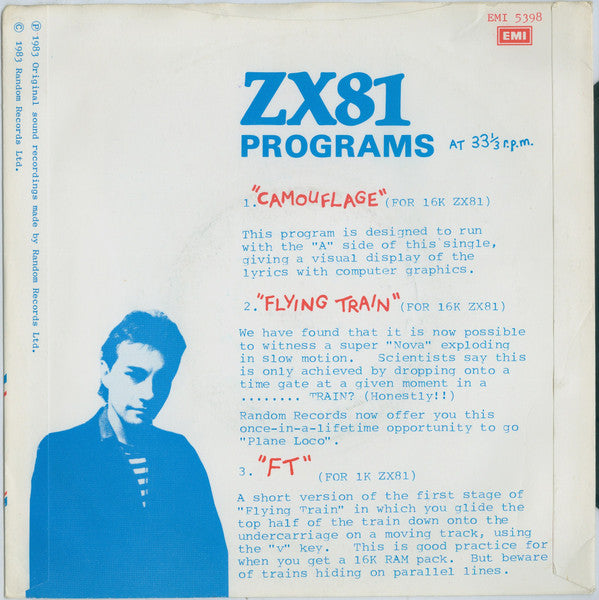 Chris Sievey : Camouflage (7", Single)