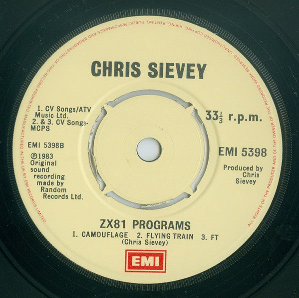 Chris Sievey : Camouflage (7", Single)