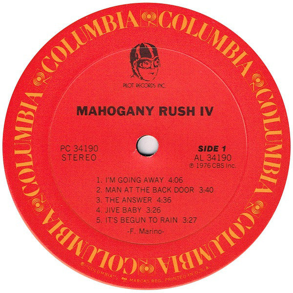 Mahogany Rush : Mahogany Rush IV (LP, Album)