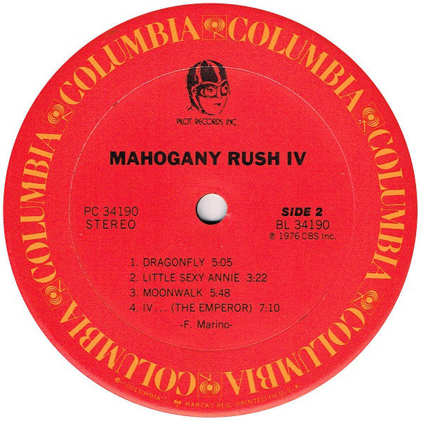 Mahogany Rush : Mahogany Rush IV (LP, Album)