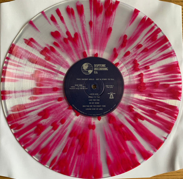 Thee Sacred Souls : Got A Story To Tell (LP, Album, Ltd, Num, Cle)