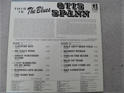 Otis Spann : This Is The Blues (LP, RM)