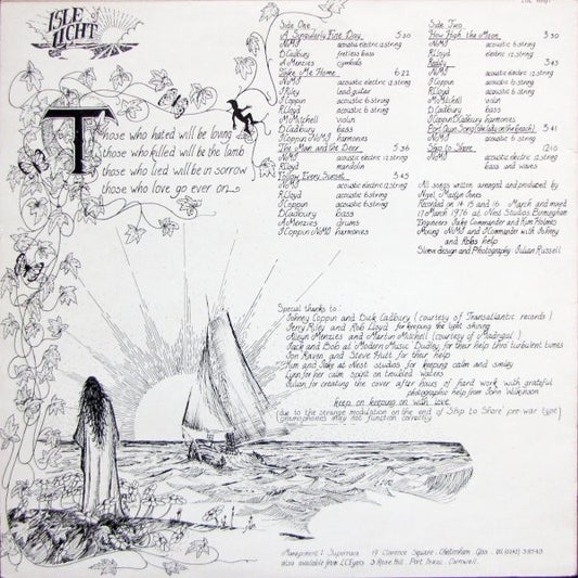 Nigel Mazlyn Jones : Ship To Shore (LP)
