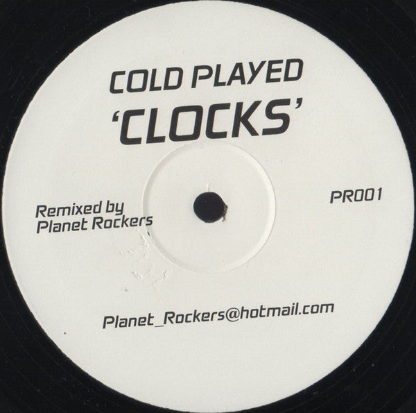 Coldplay : Clocks (12", Unofficial)