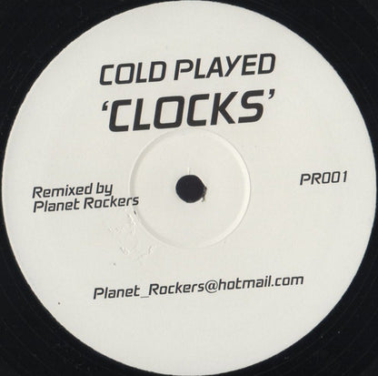 Coldplay : Clocks (12", Unofficial)