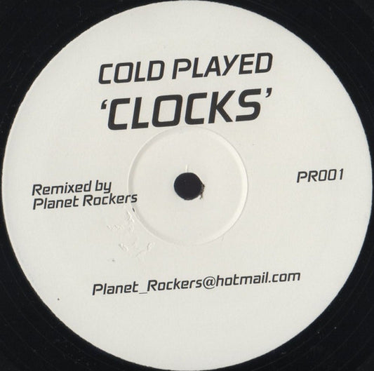 Coldplay : Clocks (12", Unofficial)