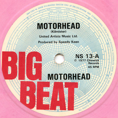 Motörhead : Motörhead (7", Single, RE, Pin)