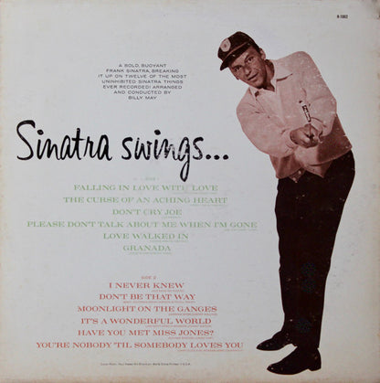 Frank Sinatra : Sinatra Swings (LP, Album, Mono, RE)