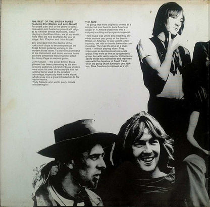 Various : The Best Of The Nice, The Small Faces, Humble Pie, Eric Clapton And John Mayall (2xLP, Comp, Mono, Gat)