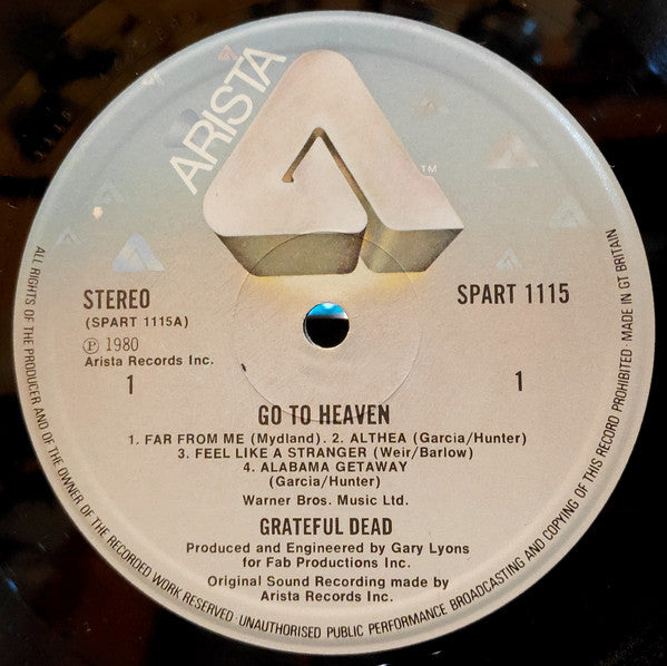 Grateful Dead* : Go To Heaven (LP, Album)