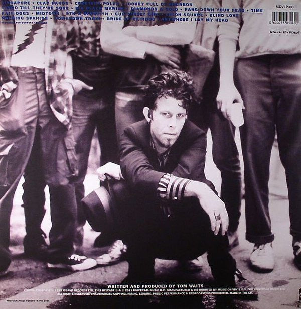 Tom Waits : Rain Dogs (LP, Album, RE, RM, 180)